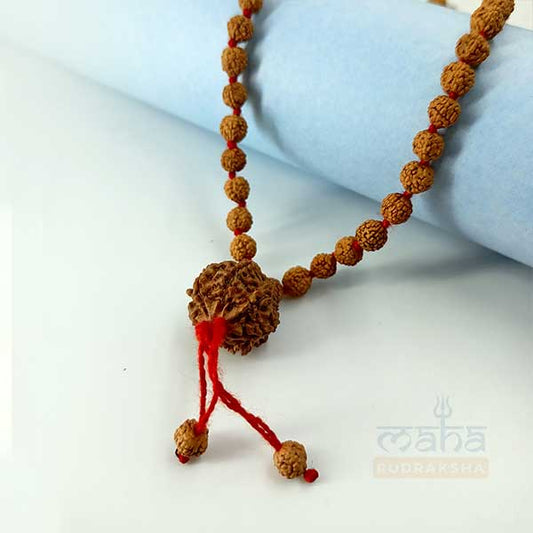 7 Mukhi Nepali Rudraksha Mala (5mm)