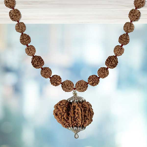 Garbh Gouri Rudraksha Pendant Mala