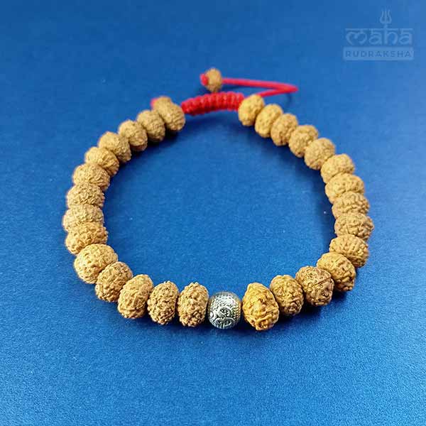 Om Rudraksha Bracelet